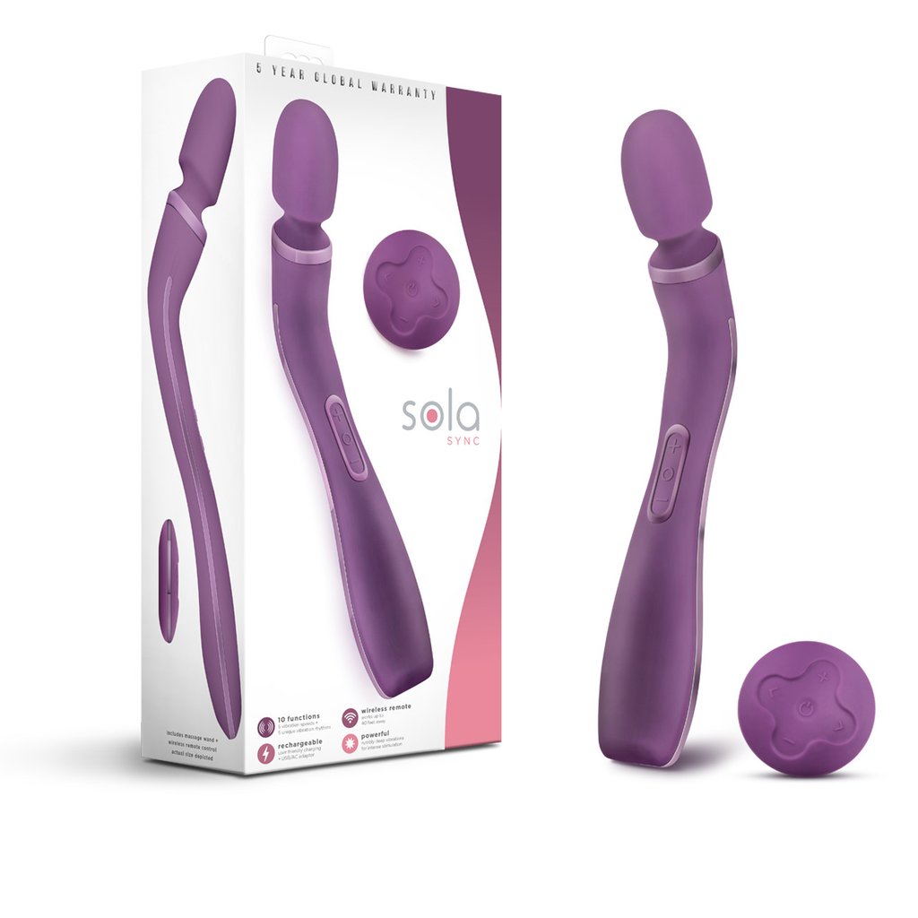 Sola Sync: Silicone Rechargeable Wireless Remote Personal Wellness Massager Review