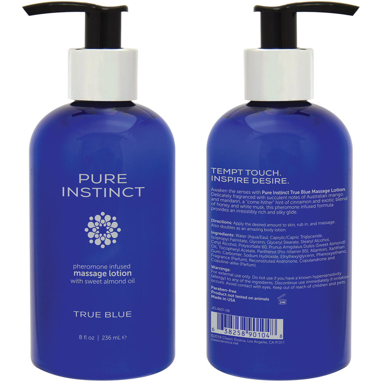 Pure Instinct True Blue-Pheromone Massage and Body Lotion Review