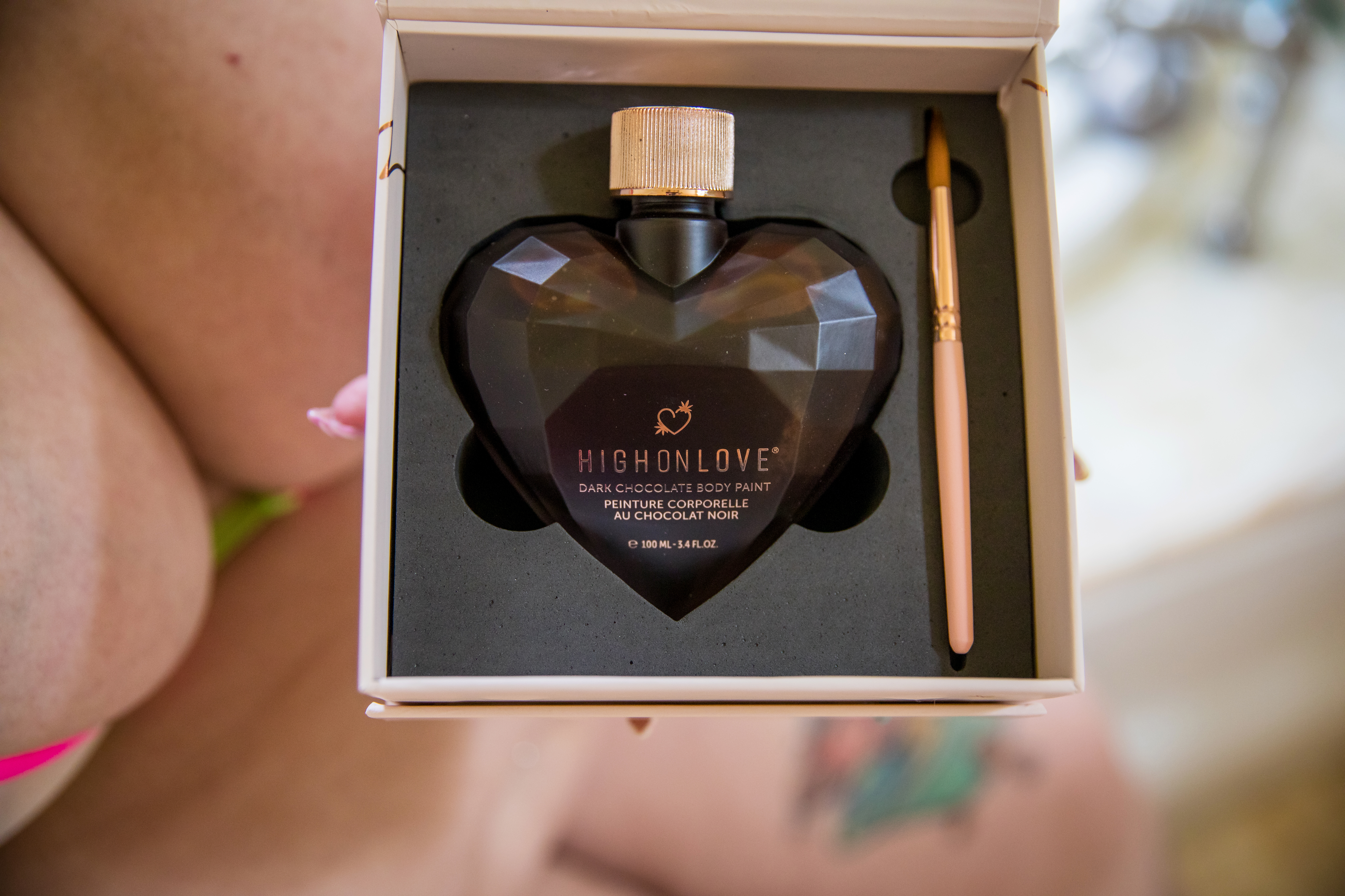 HighOnLove Dark Chocolate Body Paint