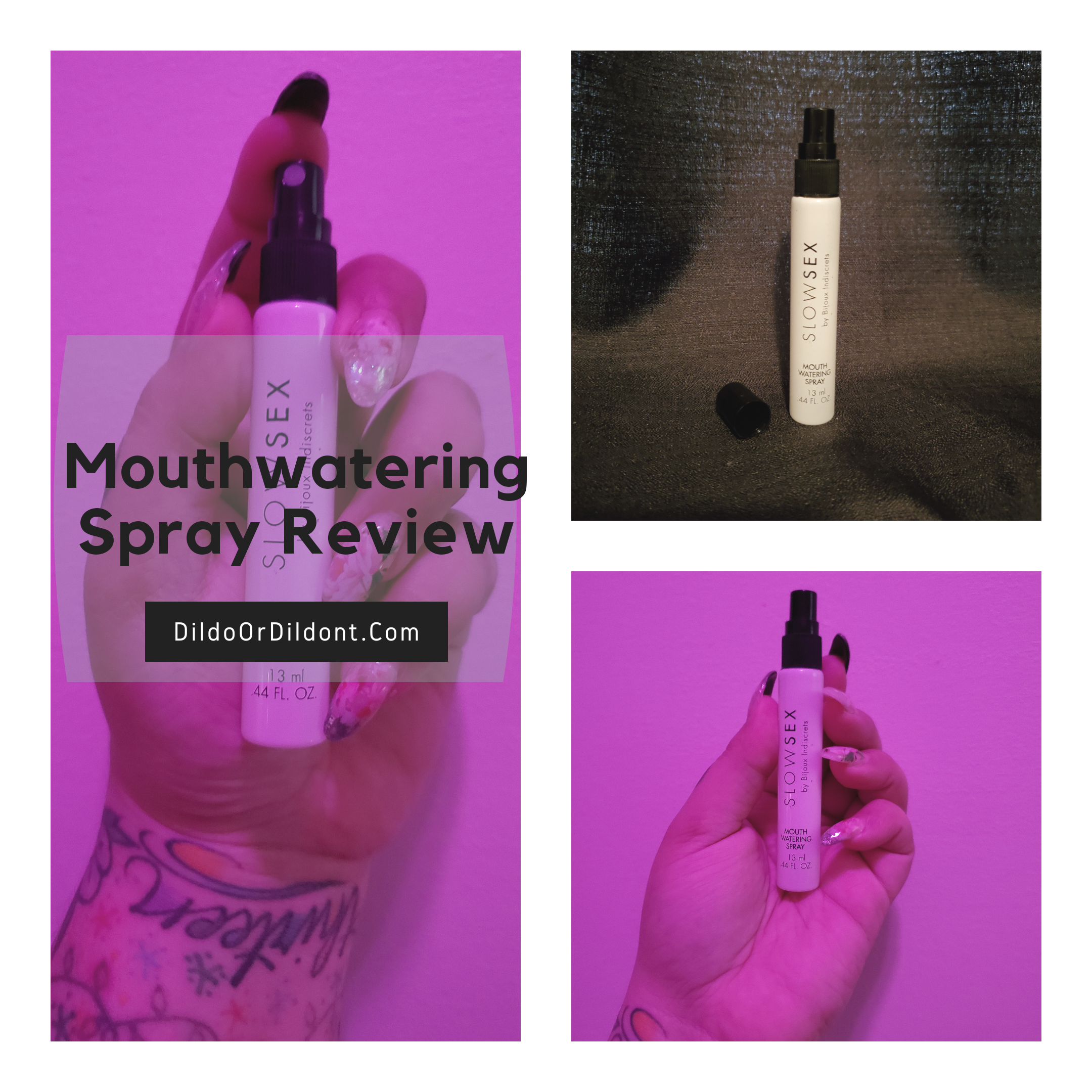 Slow Sex Mouthwatering Spray by Bijoux Indiscret - Dildo or Dildont